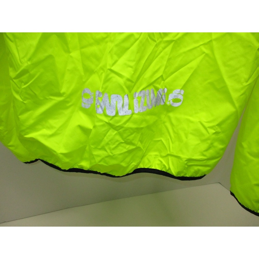 Pearl Izami Screaming Yellow Cycling shell Jacket - size Large - Picture 5 of 6
